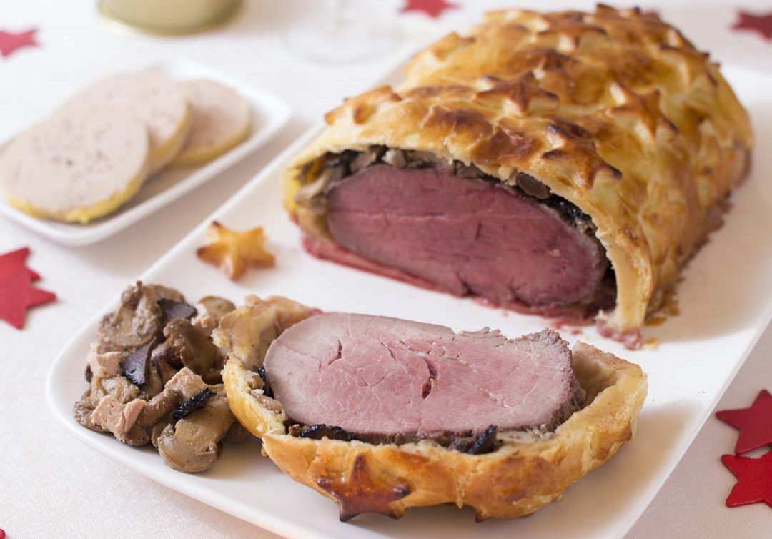 Filet mignon en croûte aux champignons Régie des Quartiers