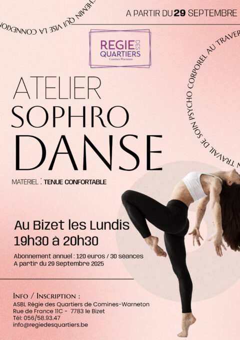 Atelier Sophro danse 2025