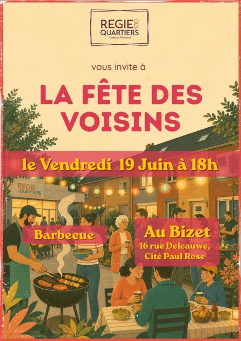 La fête des voisins Bizet 2026