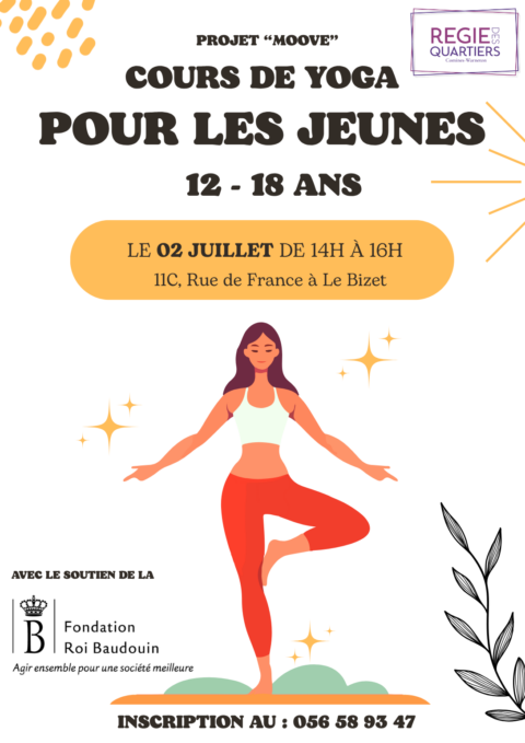 Projet Moove – Yoga pour les jeunes