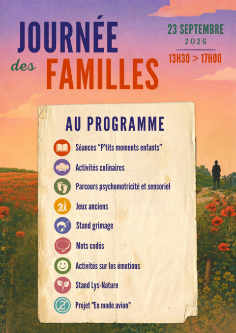 Journée des familles programme 2026
